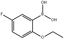 2-乙氧基-5-氟苯硼酸 结构式