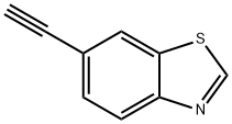 (9CI)-6-乙炔-苯并噻唑 结构式