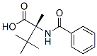 Isovaline,  N-benzoyl-3,3-dimethyl-  (9CI) 结构式