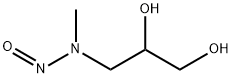 N-nitrosomethyl-2,3-dihydroxypropylamine 结构式