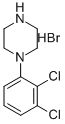 1-(2,3-二氯苯基)-哌嗪氢溴酸盐 结构式