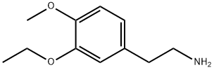 3-乙氧基-4-甲氧基苯乙胺 结构式