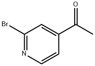 2-溴-4-乙酰基吡啶 结构式