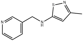 (3-METHYL-ISOTHIAZOL-5-YL)-PYRIDIN-3-YLMETHYL-AMINE 结构式