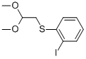 1-(2,2-DIMETHOXY-ETHYLSULFANYL)-2-IODO-BENZENE 结构式