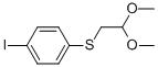 1-(2,2-DIMETHOXY-ETHYLSULFANYL)-4-IODO-BENZENE 结构式