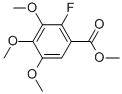 2-FLUORO-3,4,5-TRIMETHOXY-BENZOIC ACID METHYL ESTER 结构式