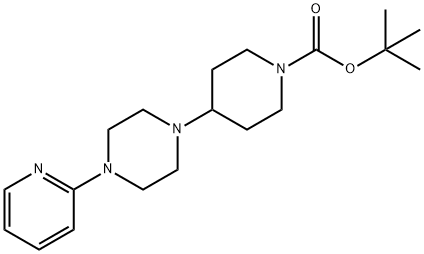 1-BOC-4-(4-PYRIDIN-2-YL-PIPERAZIN-1-YL)-PIPERIDINE 结构式