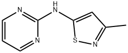 (3-METHYL-ISOTHIAZOL-5-YL)-PYRIMIDIN-2-YL-AMINE 结构式