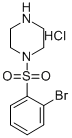 1-((2-Bromophenyl)sulfonyl)piperazinehydrochloride