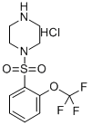 4-(2-TRIFLUOROMETHOXY-BENZENESULFONYL)-PIPERAZINE HYDROCHLORIDE