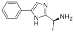 (S)-1-(5-苯基-1H-咪唑-2-基)乙胺 结构式