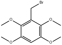 3-(溴甲基)-1,2,4,5-四甲氧基苯 结构式