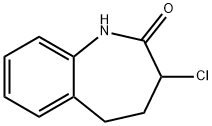 3-氯-1,3,4,5-四氢-2H-1-苯并氮杂卓-2-酮 结构式