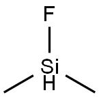 DIMETHYLFLUOROSILANE 结构式