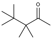 3,3,4,4-四甲基-2-戊酮 结构式