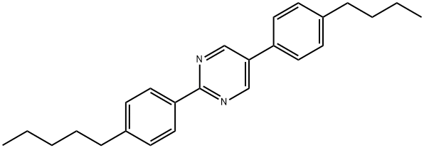 5-(4-丁苯基)-2-(戊基苯基)嘧啶 结构式