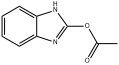 1H-Benzimidazol-2-ol,acetate(ester)(9CI) 结构式