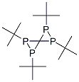 1,2,4,5-Tetraphosphaspiro(2.2)pentane, 1,2,4,5-tetrakis(1,1-dimethylet hyl)- 结构式