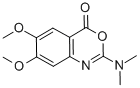 2-(dimethylamino)-6,7-dimethoxy-4H-3,1-benzoxazin-4-one 结构式