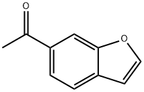 乙酮,1-(6-苯并呋喃基)- 结构式
