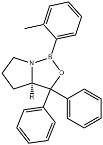 (R)-2-(O-甲基)苯-CBS-恶唑硼烷 结构式