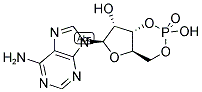 腺苷-3'-5'-环磷酸 结构式