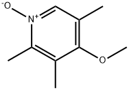 4-甲氧基-2,3,5-三甲基吡啶氮氧化物 结构式
