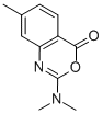 2-(dimethylamino)-7-methyl-4H-3,1-benzoxazin-4-one 结构式
