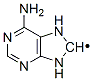 7H-Purin-8-yl,  6-amino-8,9-dihydro- 结构式