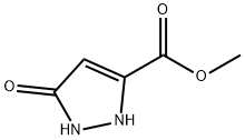5-羟基-1H-吡唑-3-羧酸甲酯 结构式