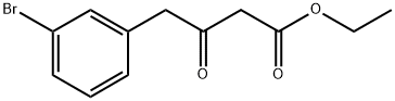4-(3-溴苯基)-3-氧代丁酸乙酯 结构式