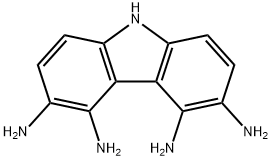 9H-Carbazole-3,4,5,6-tetramine 结构式