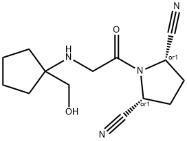 DIPEPTIDYLPEPTIDASE IV INHIBITOR III 结构式