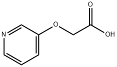 3-吡啶氧基乙酸 结构式