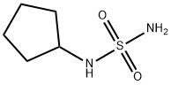 N-环戊基氨基磺酰胺 结构式