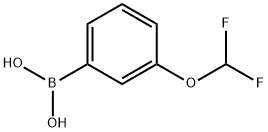 间二氟甲氧基苯硼酸 结构式