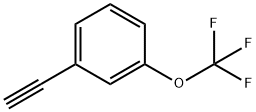 3-三氟甲氧基苯乙炔 结构式