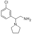 2-(3-Chlorophenyl)-2-(pyrrolidin-1-yl)ethan-1-amine