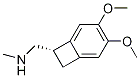 (1S)-4,5-二甲氧基-1-(甲基氨基甲基)-苯并环丁烷 结构式