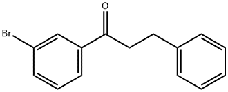 1-(3-溴苯基)-3-苯基丙-1-酮 结构式
