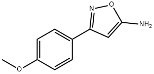 5-氨基-3-(4-甲氧苯基)异噻唑 结构式