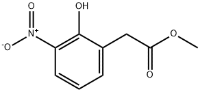 2-羟基-3-硝基苯基-乙酸酯 结构式