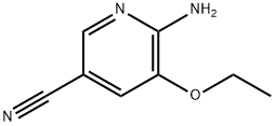 3-Pyridinecarbonitrile,  6-amino-5-ethoxy- 结构式