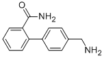 4'-(AMINOMETHYL)-BIPHENYL-2-CARBOXAMIDE 结构式