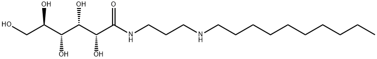 N-[3-(decylamino)propyl]-D-gluconamide 结构式