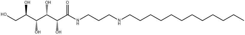 N-[3-(dodecylamino)propyl]-D-gluconamide  结构式