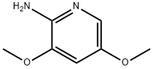 3,5-二甲氧基吡啶-2-胺 结构式