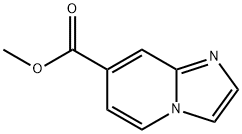 咪唑并[1,2-A]吡啶-7-甲酸甲酯 结构式