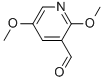2,5-二甲氧基-3-羟甲基吡啶 结构式